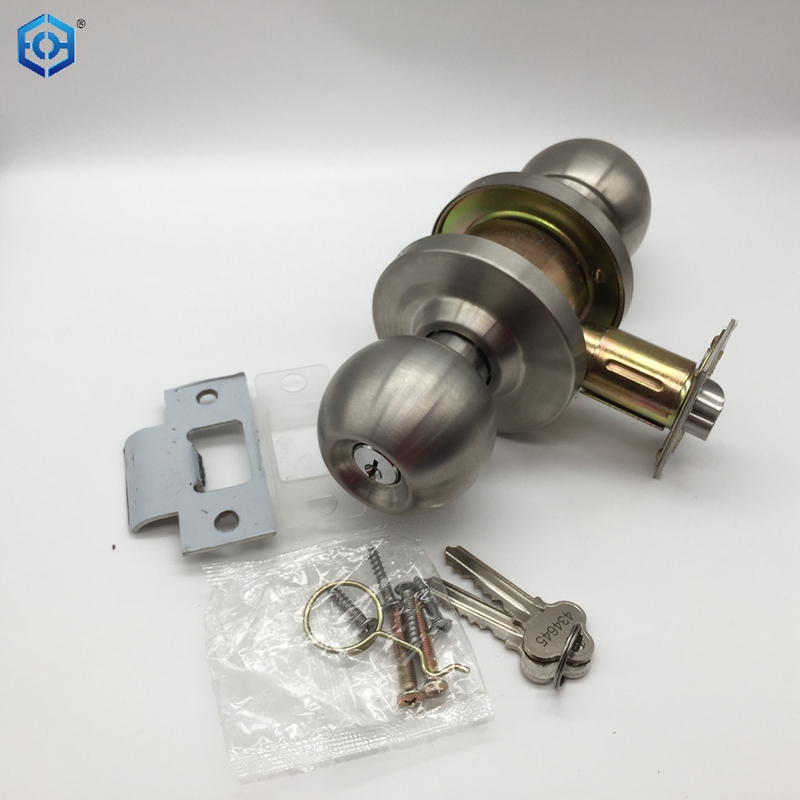 Stainless Steel Heavy Duty Commercial ANSI A156.2 Grade 2 Cylindrical Knob Lock
