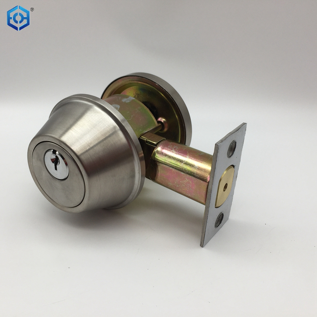 Heavy Duty Commercial ANSI A156.2 Grade 2 Single Cylinder And Thumbturn Deadbolt Lock