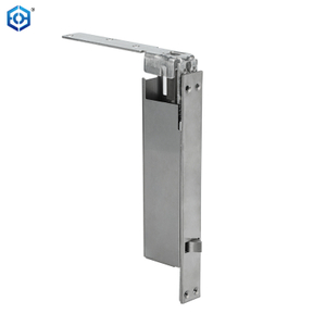 Automatic Flush Bolt W/ Bottom Fire Bolt for Fire Rated Wood Doors Polished Stainless Steel