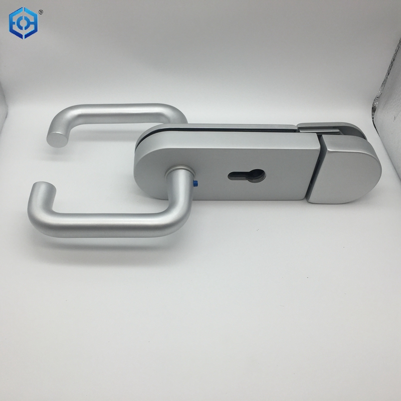 double glass door lock with universal key