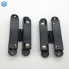 3D German Italy Style Invisible Adjustable Concealed Zinc Alloy Hidden Hinge for Wooden Swing Door 35kg
