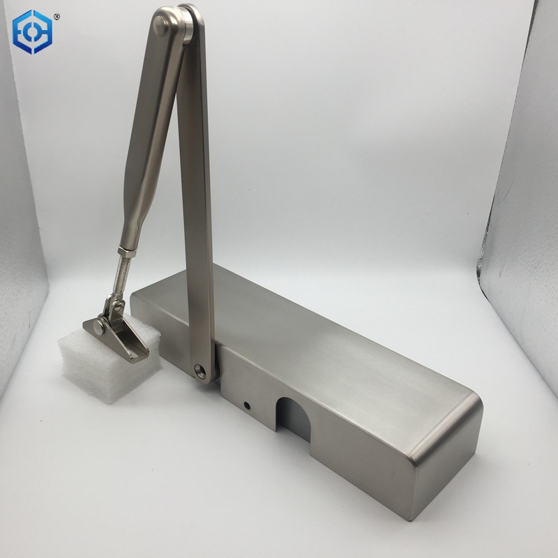 Surface Mounted Stainless Steel Support Arm Stainless Steel Cover Door Closer