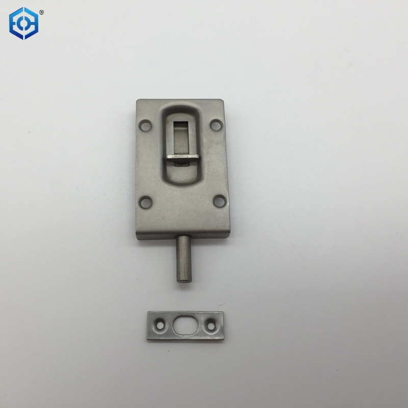 Double Door Flush Bolt Stainless Steel Security Door Lock Easy To Install Bathroom