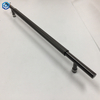 Grey Stainless Steel Knurled T Bar Single Single Glass Door Pull Handle