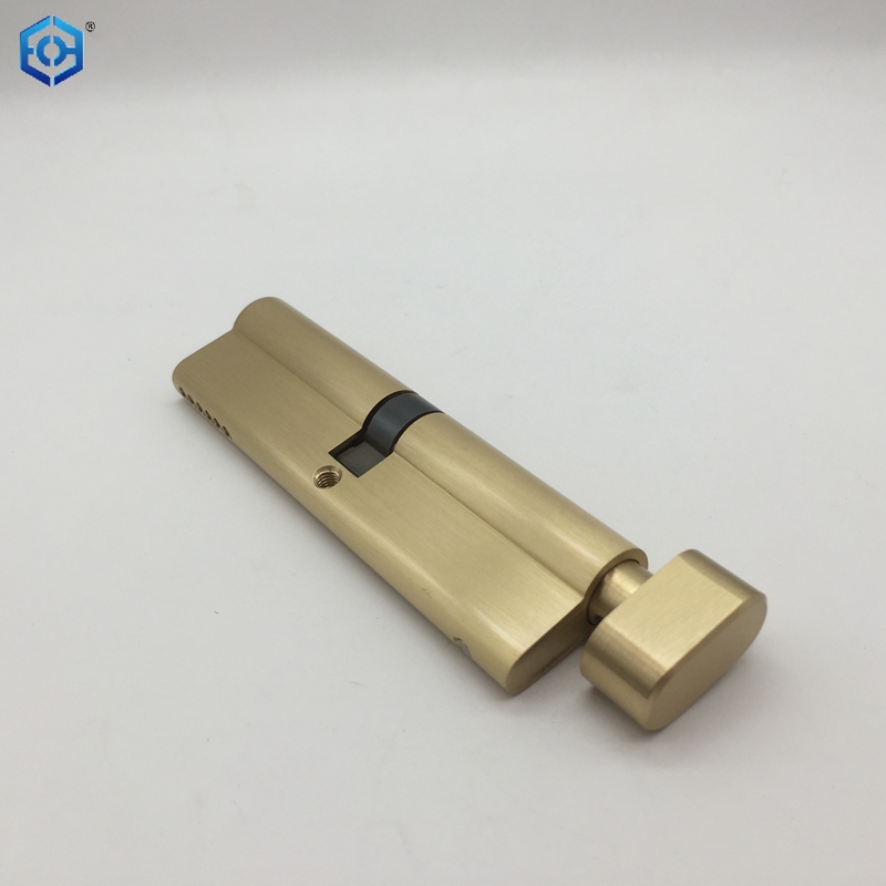 Golden Brass 110mm High Security Euro Thumb Turn Cylinder Lock