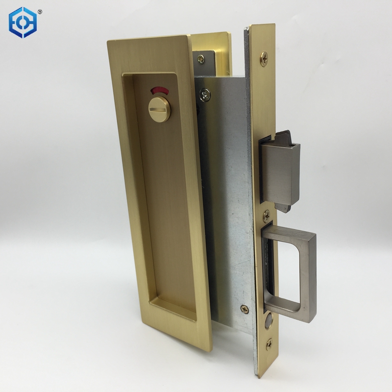 pocket door lock