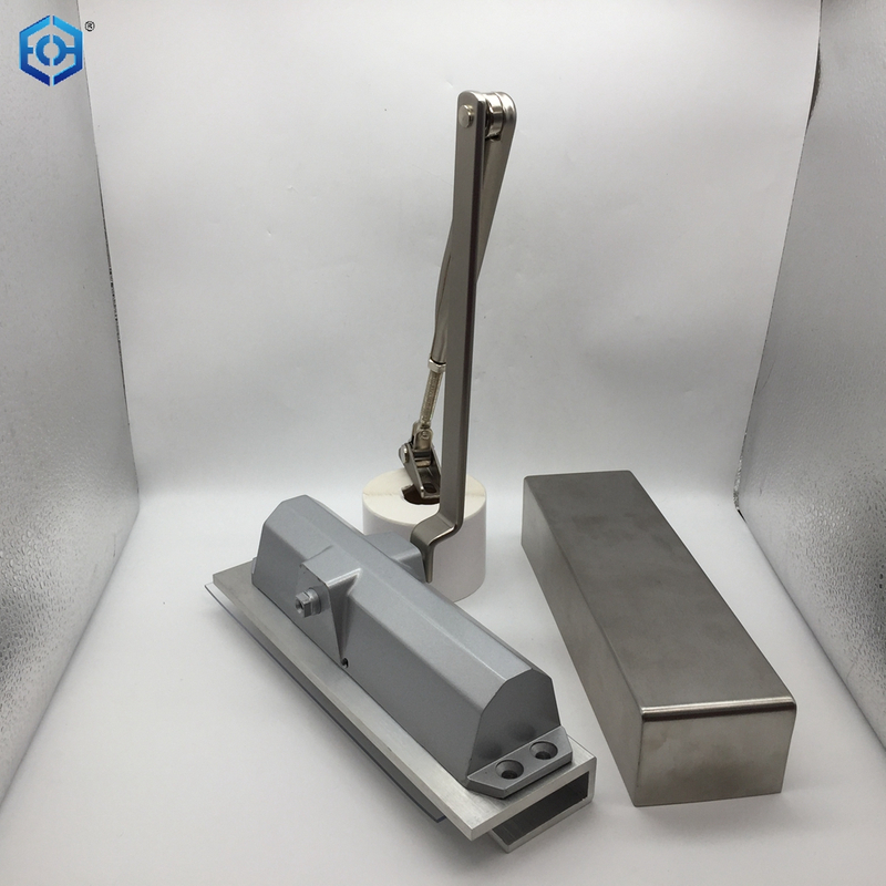 Stainless Steel Hydraulic Double Cylinder Glass Door Hinge Floor Spring Door Closer