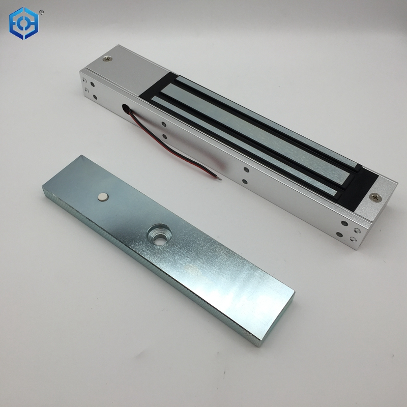 Commercial Electromagnetic Lock 280KG 600 LBS Magnetic Holding Force 12V LED Indicator Durable NO/NC Closed Options Mag Lock