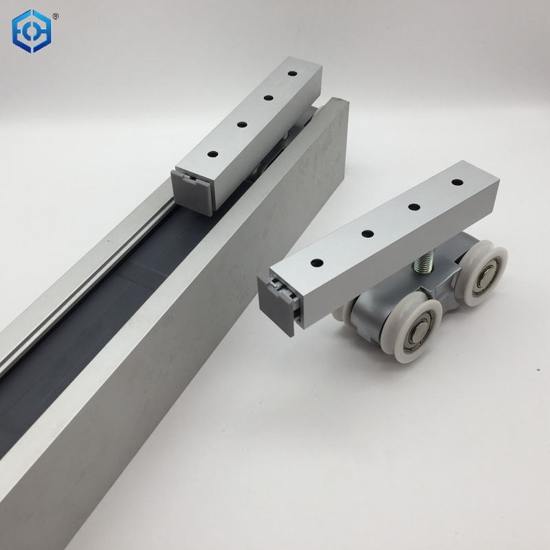 Soft Closing Heavy Duty Premium Sliding Door Roller Kit for 100-150kg Wooden Door