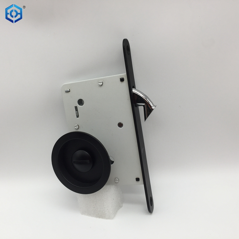 Mortise Lock Sliding Door Lock with Compass Bathroom WC For Sliding Wooden Doors