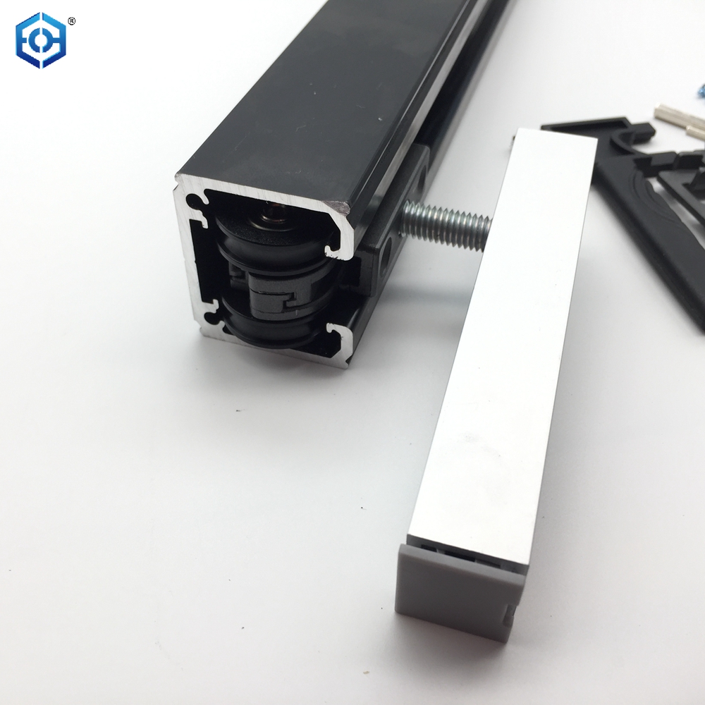 Metal And Plastic Soft Close Heavy Duty Sliding Door Roller for 60- 120kg Wooden Door