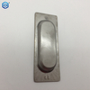 Silver Square Type Stainless Steel Concealed Flush Pull Handles