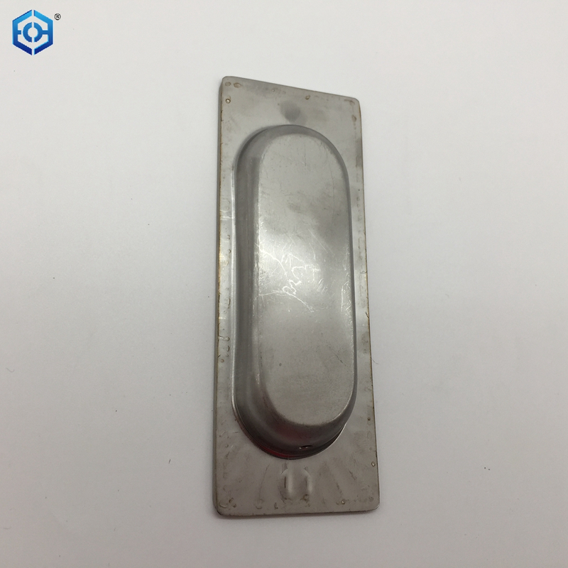Silver Square Type Stainless Steel Concealed Flush Pull Handles