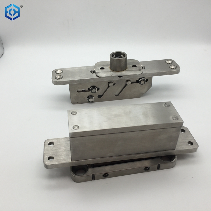 Stainless Steel Bathroom Offset Door Center Hardware Fittings 500kg Floor Spring 360 Degree Rotating Sky Axis Door Hinge