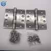 UL Fire Resistance Door Hardware 4.5 Inch Stainless Steel 2 Ball Bearing Commercial Heavy Duty Door Hinges