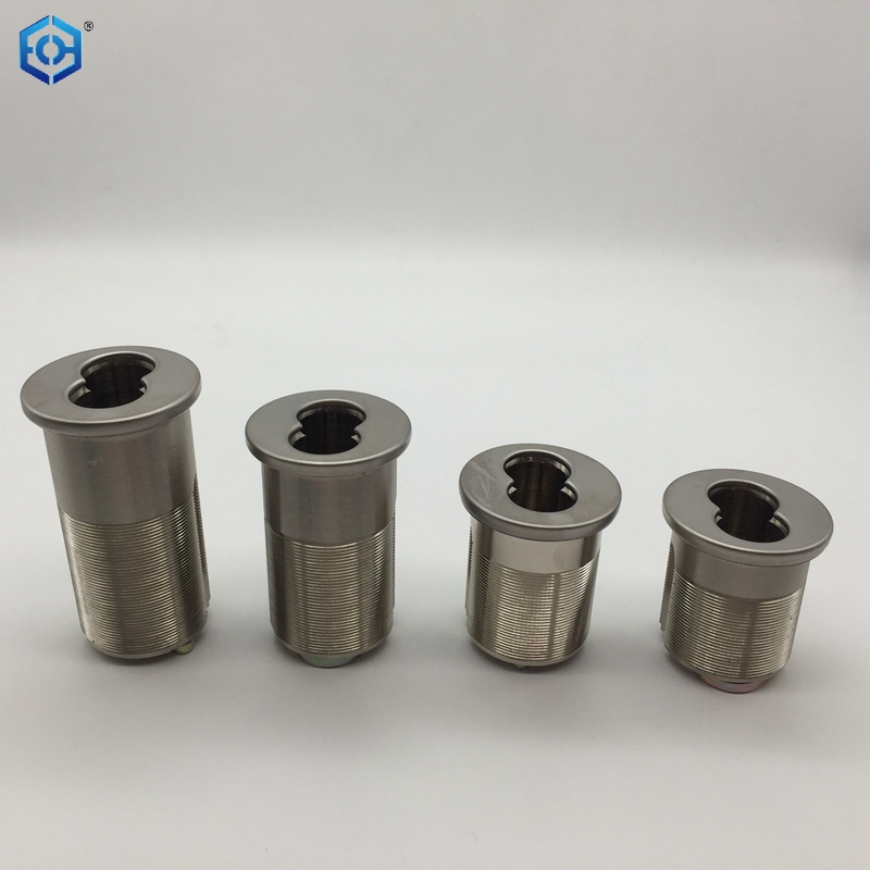 Extended American Style Brass Lock Cylinder Small Format IC Core Cylinder SFIC 7 Pins