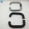 SSS Or Black Stainless Steel Door Handle for Narrow Aluminum Frame Door