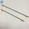 Various styles Solid Brass Furniture Handles T-bar Light Luxury Fashion Gold Wardrobe Dresser Cupboard Cabinet Drawer Pulls