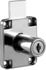 (138-22) Black Total Iron Desk Drawer Lock cam lock