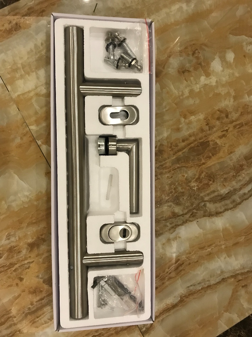 Stainless Steel LED Glass Door Handle