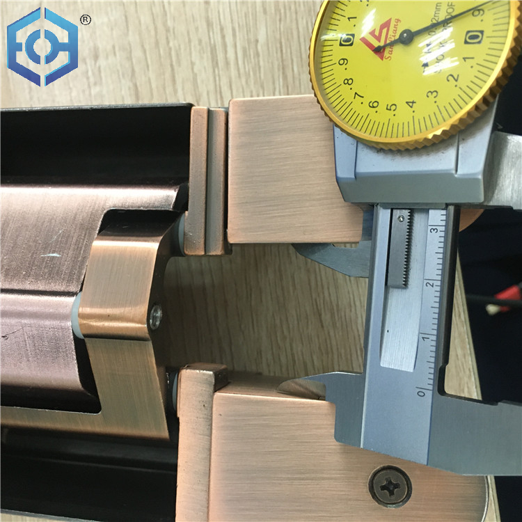 concealed hinge for partial inset door