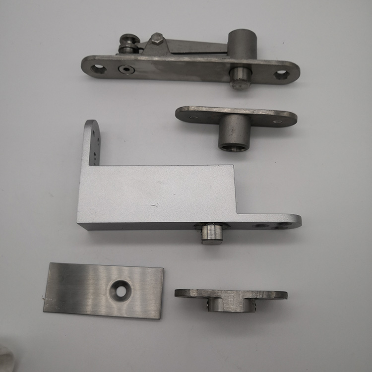 Heavy duty stainless steel 304 solid casting hidden rotating pivot hinge for 80kgs door