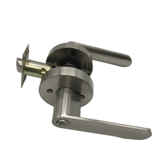 American Heavy Duty Style Toilet Bathroom Passage Lock Privacy Latch Door Handle Lever Lock Fancy Tubular Door Handles And Locks