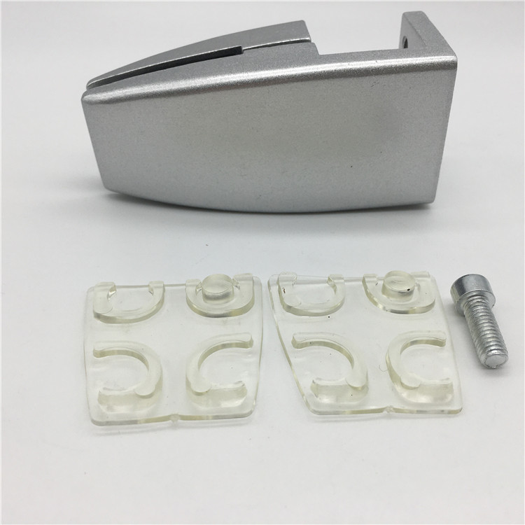 Aluminum Alloy Protective Barrier Clamps for Clear Desk Panel Guard Stand