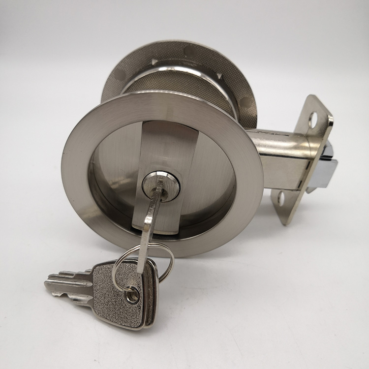 SN Round Zinc Alloy Sliding Pocket Door Lock Buy sliding door lock