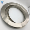 Porthole Window Flat Stainless Steel Glass Matte Nuts Coupling