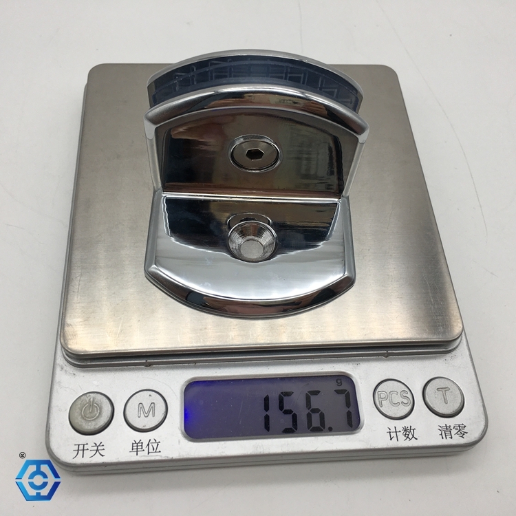 walk in shower with flipper panel