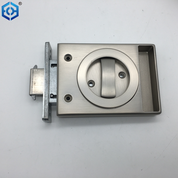 Black Zinc Alloy Sliding Door Lock for Slim Glass Door Frame Buy