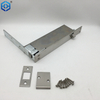 Automatic Flush Bolt W/ Bottom Fire Bolt for Fire Rated Wood Doors Polished Stainless Steel