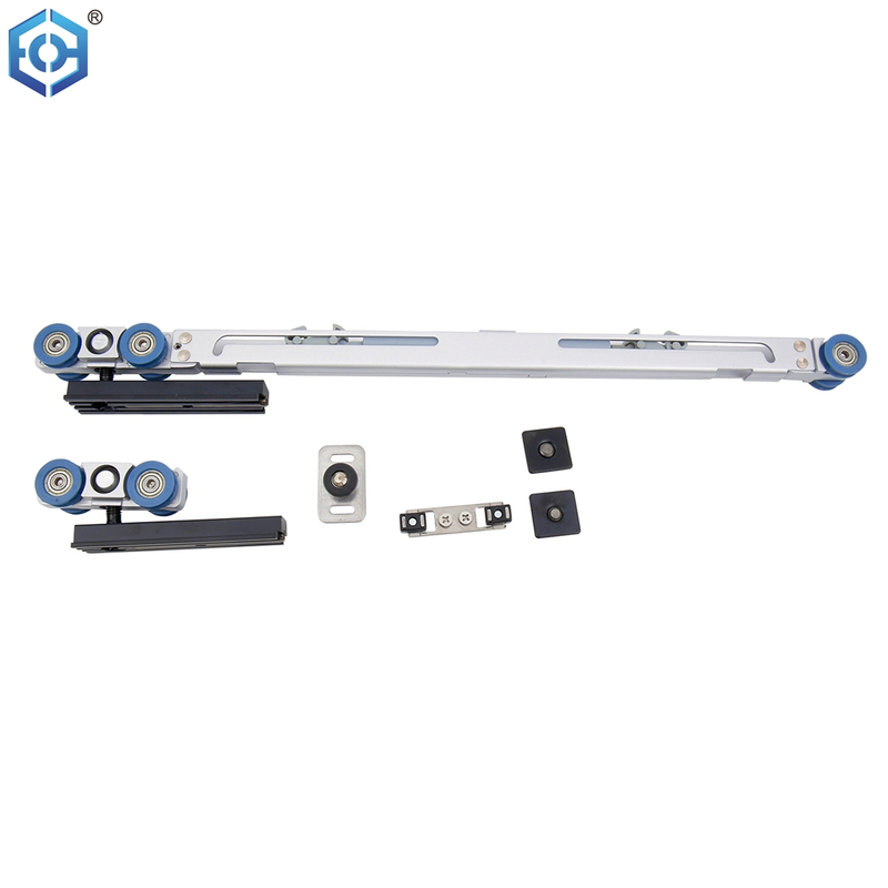 Sliding Door Accessories System/ Guide Hanging Wheel Rollers Kit for Glass Doors