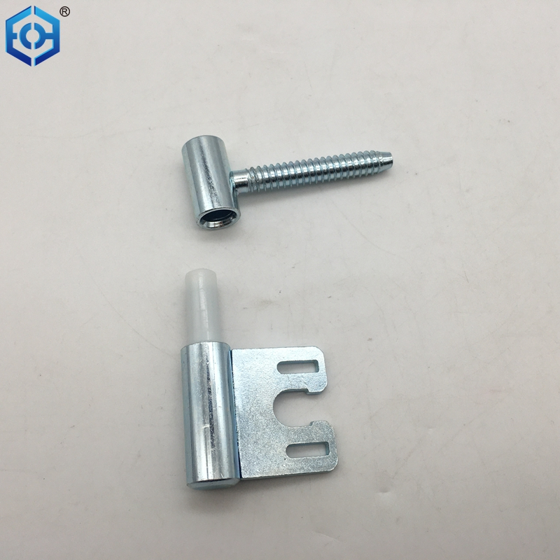 SN-TEC Standard Silver Light Nickel-Plated Door Hinge for Wooden Doors with Steel Frames 