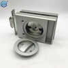 Extremely Narrow Frame Indoor Bathroom With Key Shifting Door Lock 16 Narrow Side Glass Door Lock