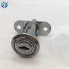 Sliding Door Closet Showcase Furniture Cylinder Head Plunger Lock With Keys Wardrobe Push Lock