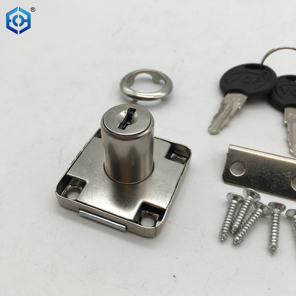 Durable Solid Steel Drawer Lock for Cabinet Drawer And Furniture Cabinet Lock