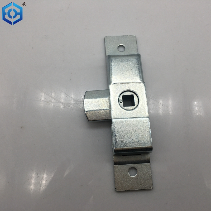 3-Point Dead Bolt Latch Heavy Duty Center Case Latch Lock Square Hole for Handle Insert