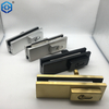 Silver Aluminum Bottom Patch Lock for Glass Door