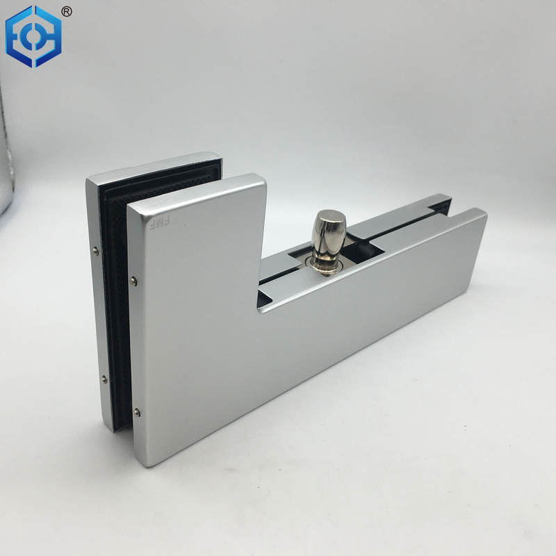 Aluminum Glass Door Patch Fitting L Patch Top Patch Glass Clamp for Glass Door