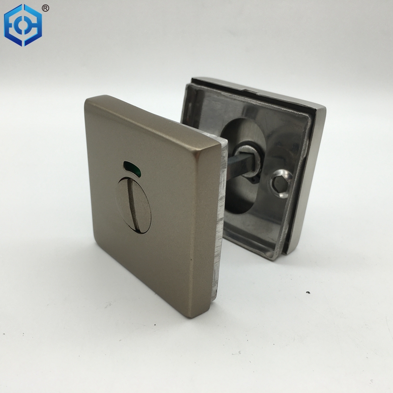 Square Stainless Steel Thumb Turn And Release With Indicator