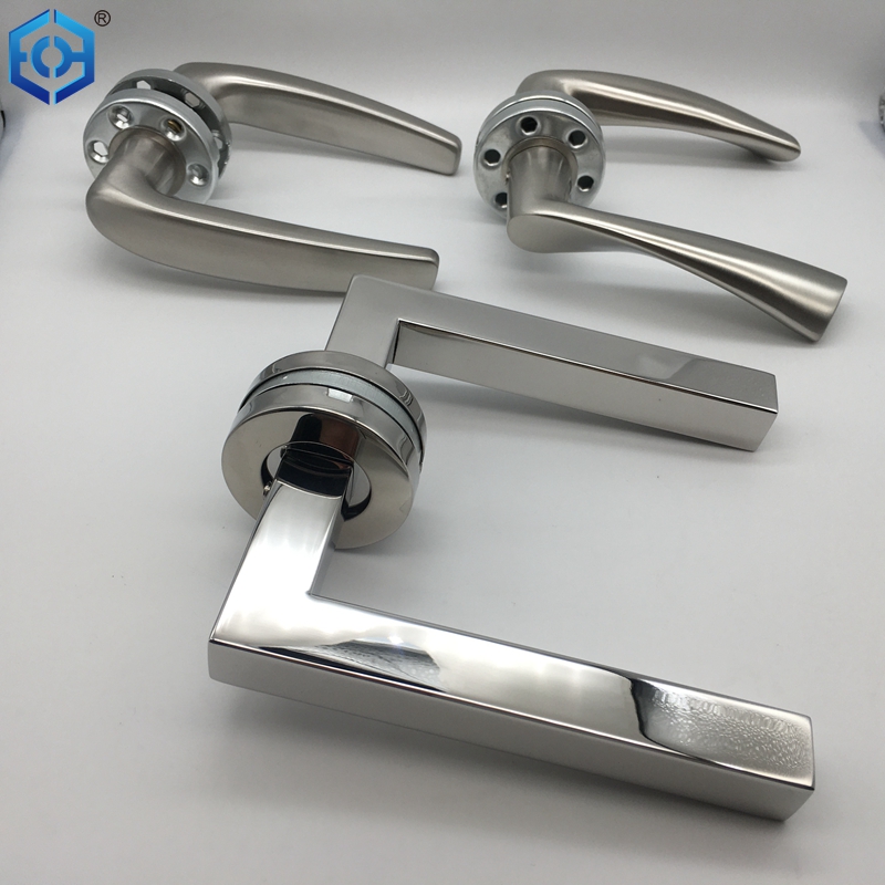 Stainless Steel Cleanroom Door Handle Mortise Lock with Lever Handle