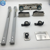 Ghost Door Invisible Track Bathroom Door Sliding Door Two-Way Buffer Sliding Gate Sliding Rail Wooden Door Hardware Accessories