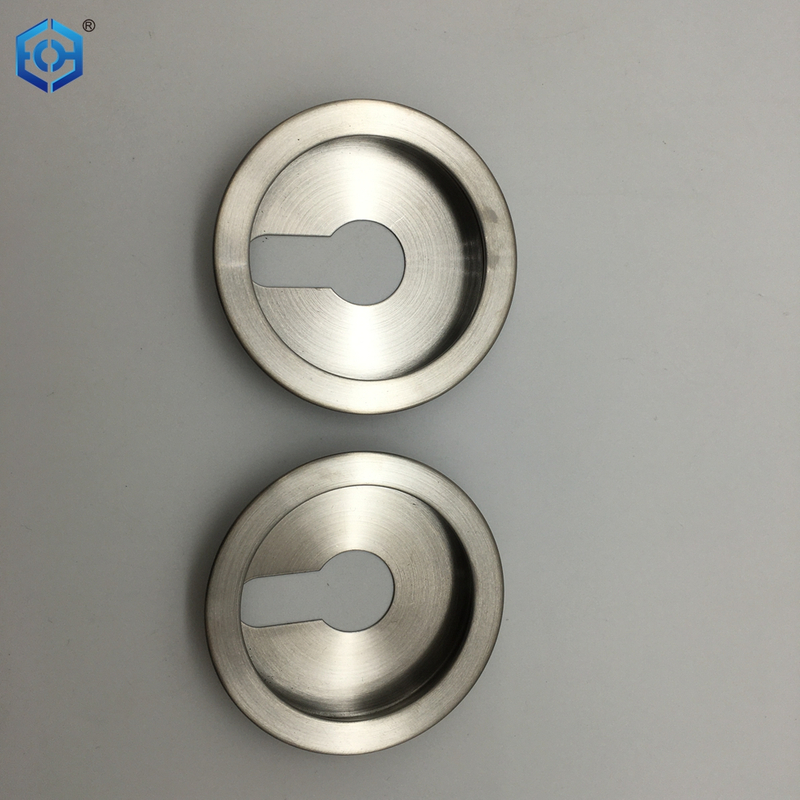 Stainless Steel Easy Install Entrance Mortise Sliding Door Lock With Round Concealed Handle