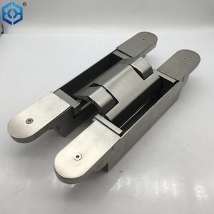 Load 200kg Heavy Duty 304 Stainless Steel Concealed Mute Hinge 3d Invisible Adjustable Wooden Gate Hinges