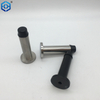 Stainless Steel Door Stops Wall Mounted Fittings With Rubber Buffer Screw Fixing