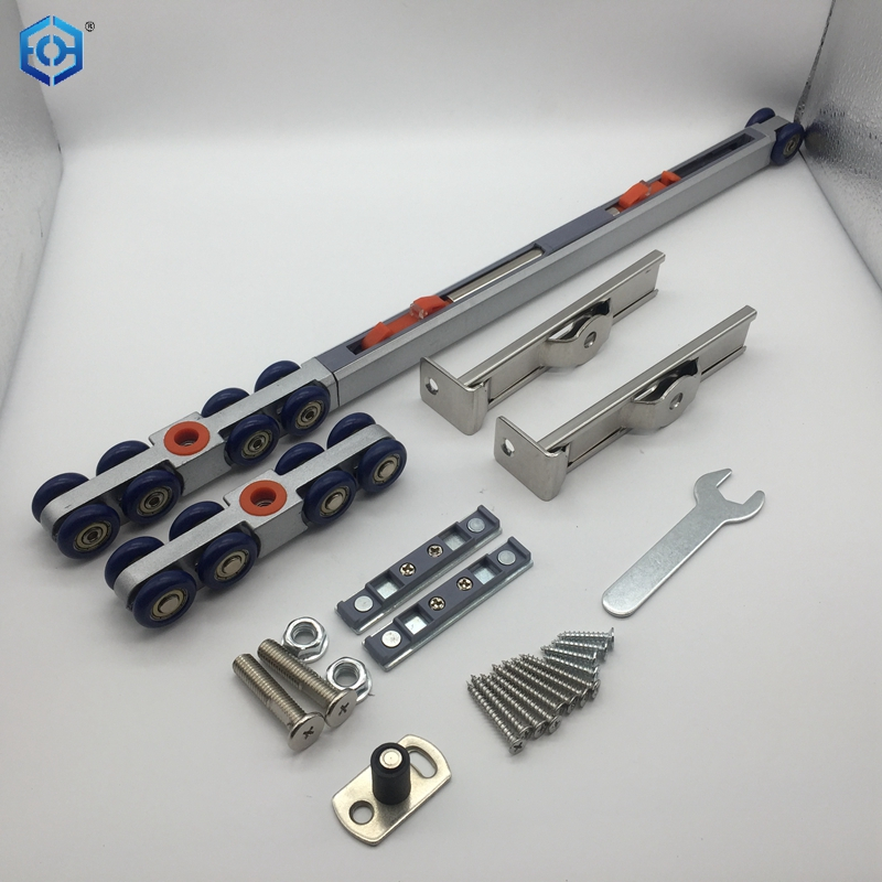 Soft Close Cabinet Hanging Sliding Door Roller with Double Side Soft Close System