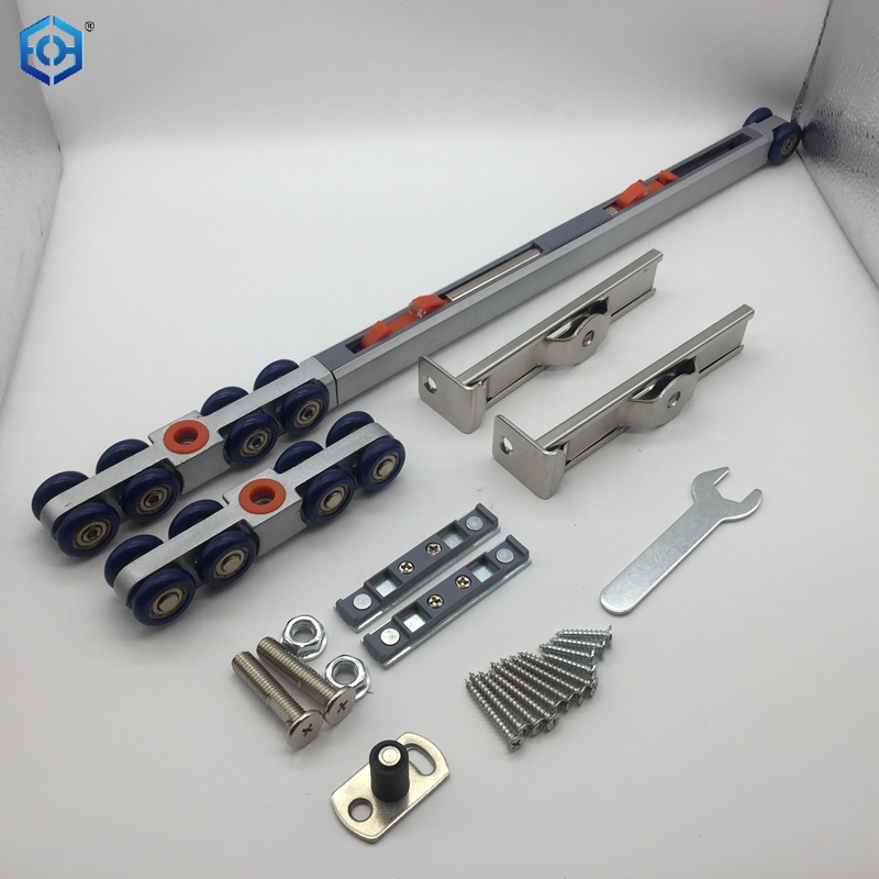 Soft Close Cabinet Hanging Sliding Door Roller with Double Side Soft Close System