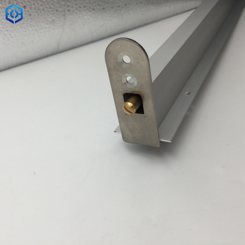 Automatic Door Bottom Under Door Seal with Double Neoprene Bulb Seal 1" Drop - 36" Mortised Automatic Door Sweep